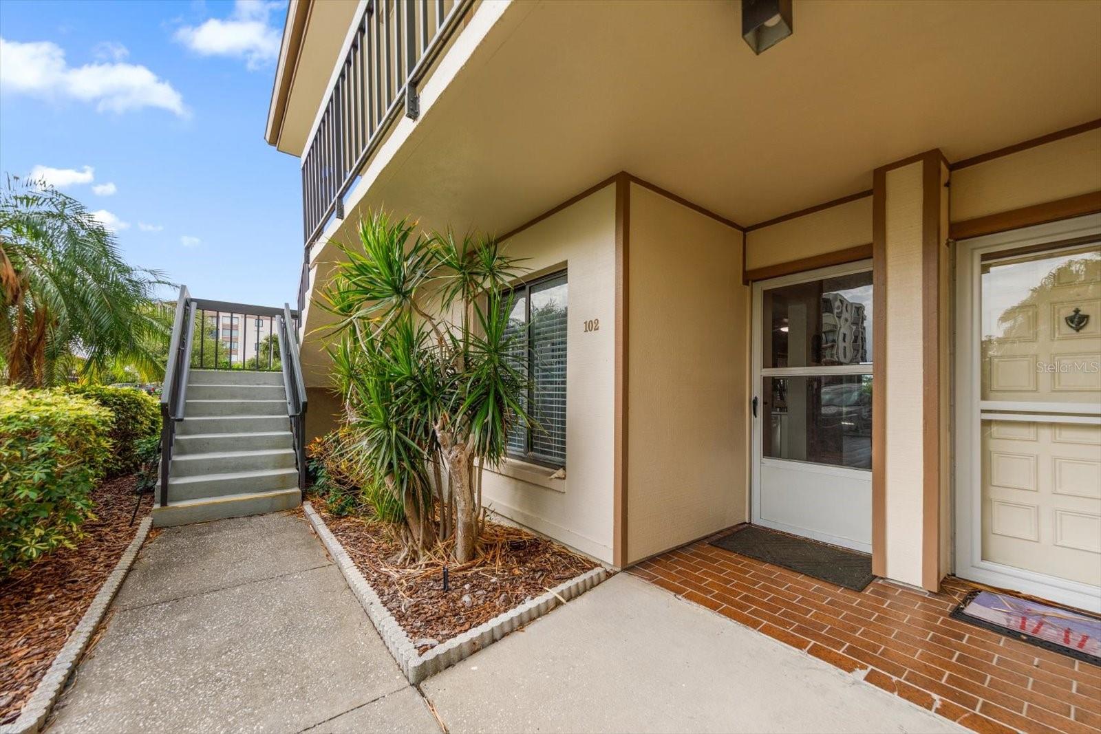 FRONT OF UNIT