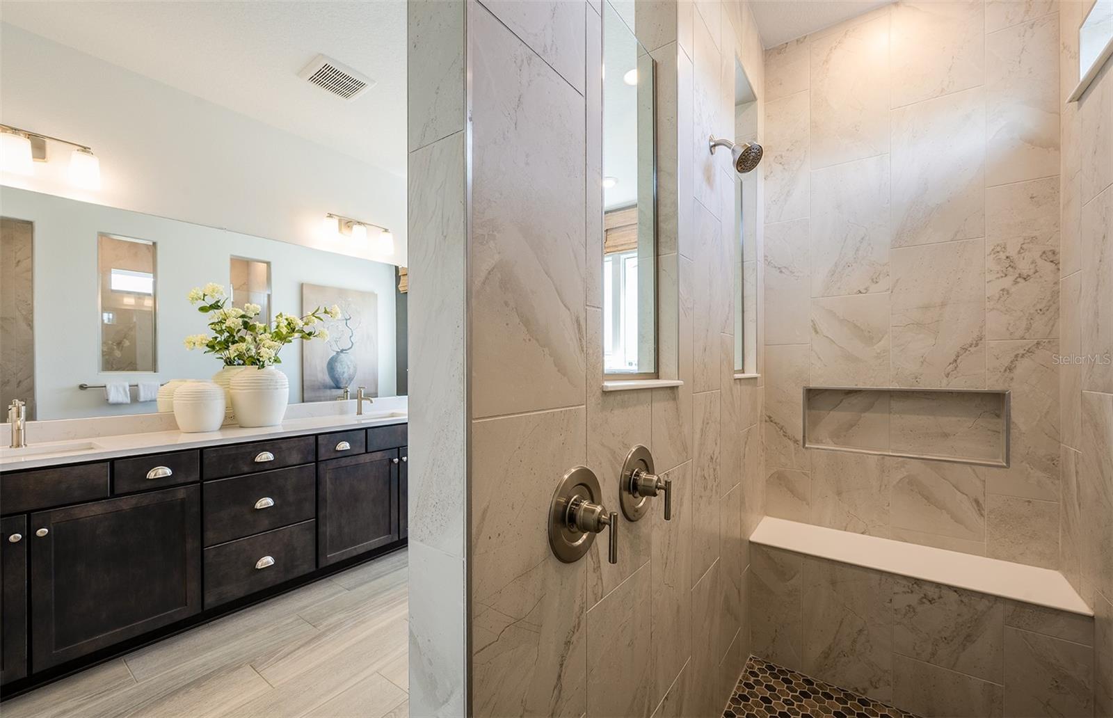 Owner's Walk-in Shower