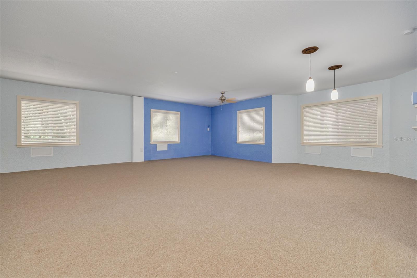 Lower Level - perfect hobby space