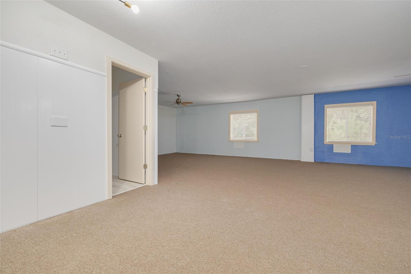 Lower Level offers wine cellar potential