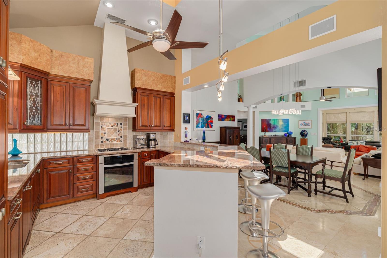 Live-Edge Granite Countertops