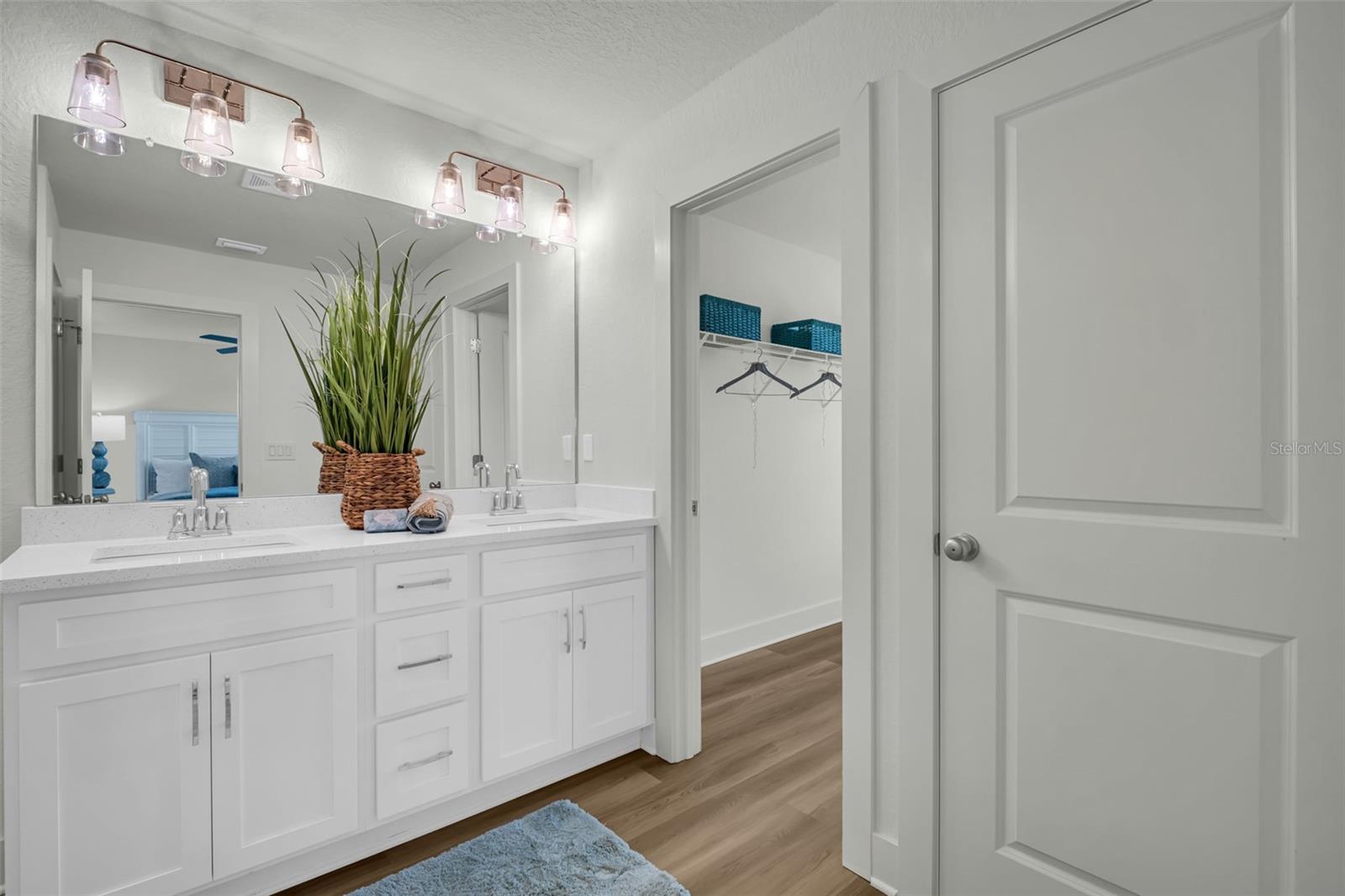 Decorated Primary Bathroom