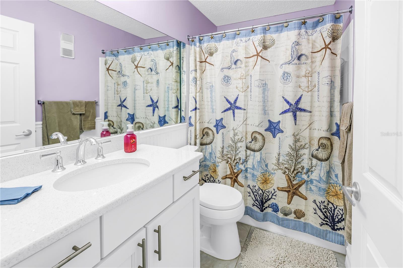 Bathroom with tub