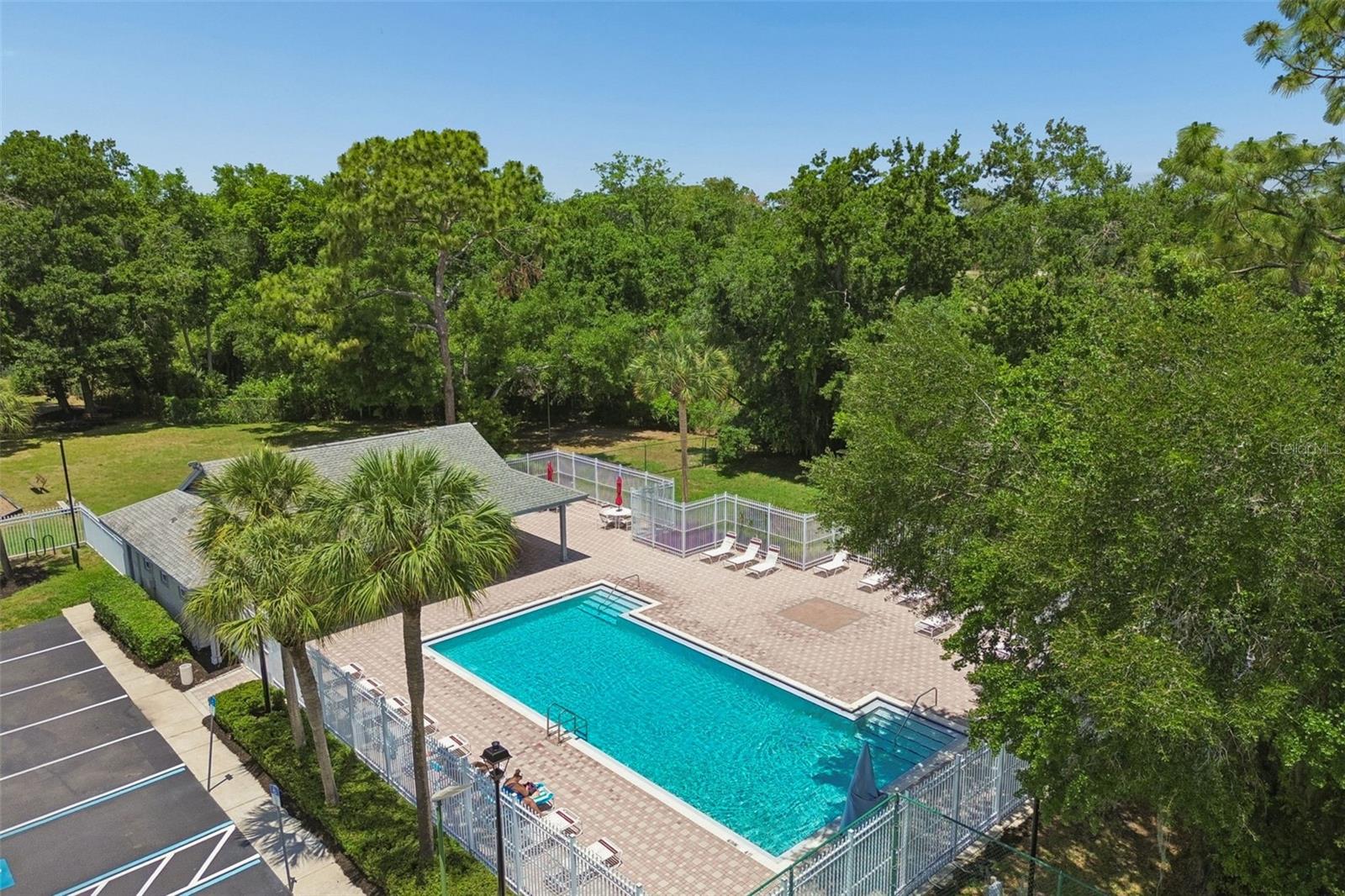 Pool Areal view