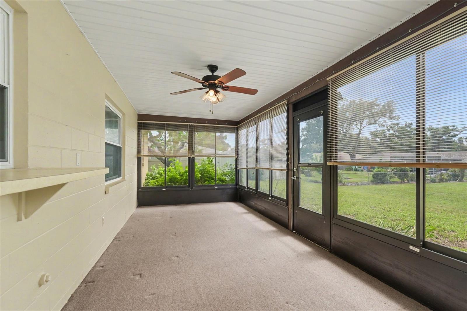 Enclosed Florida room