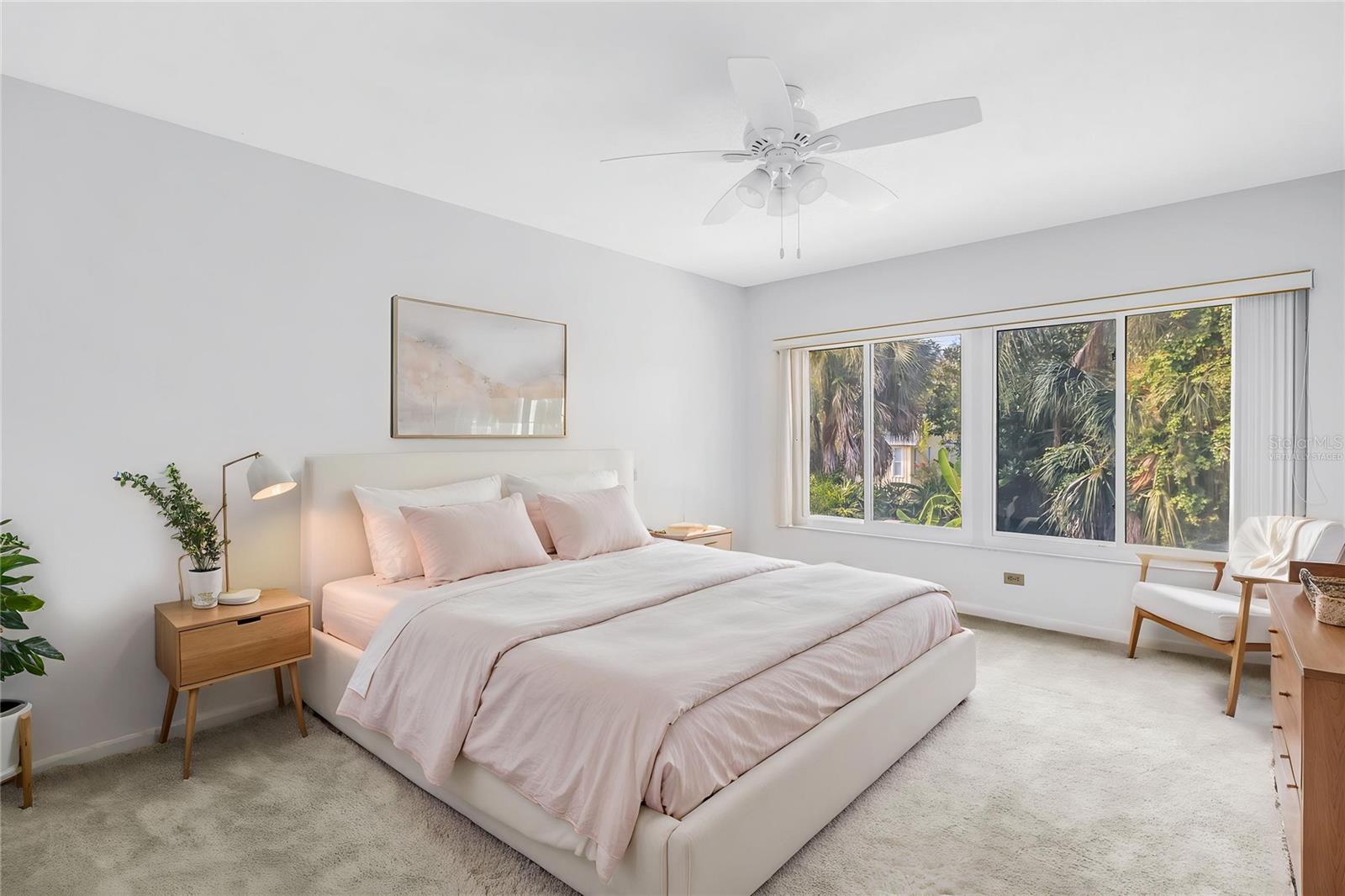 Virtually staged