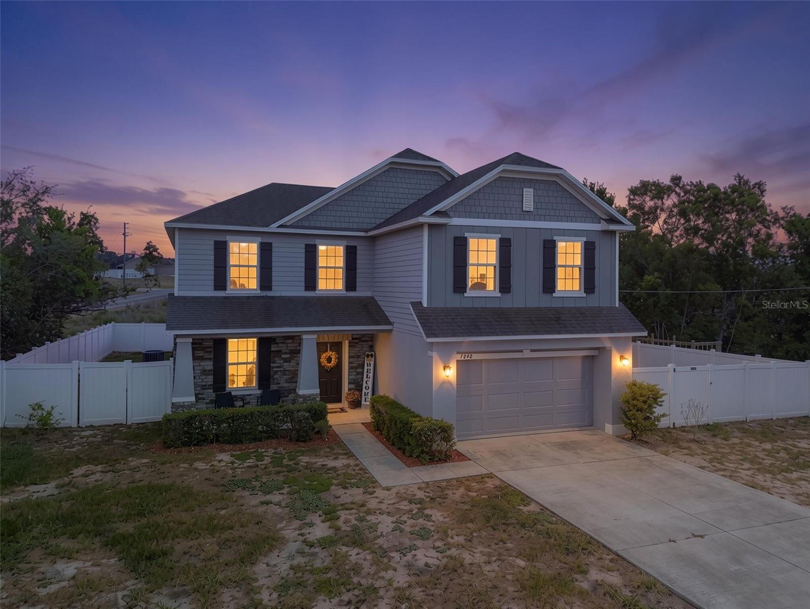 This exceptional 2019-built pool home offers over 3,000 square feet of beautifully designed living space