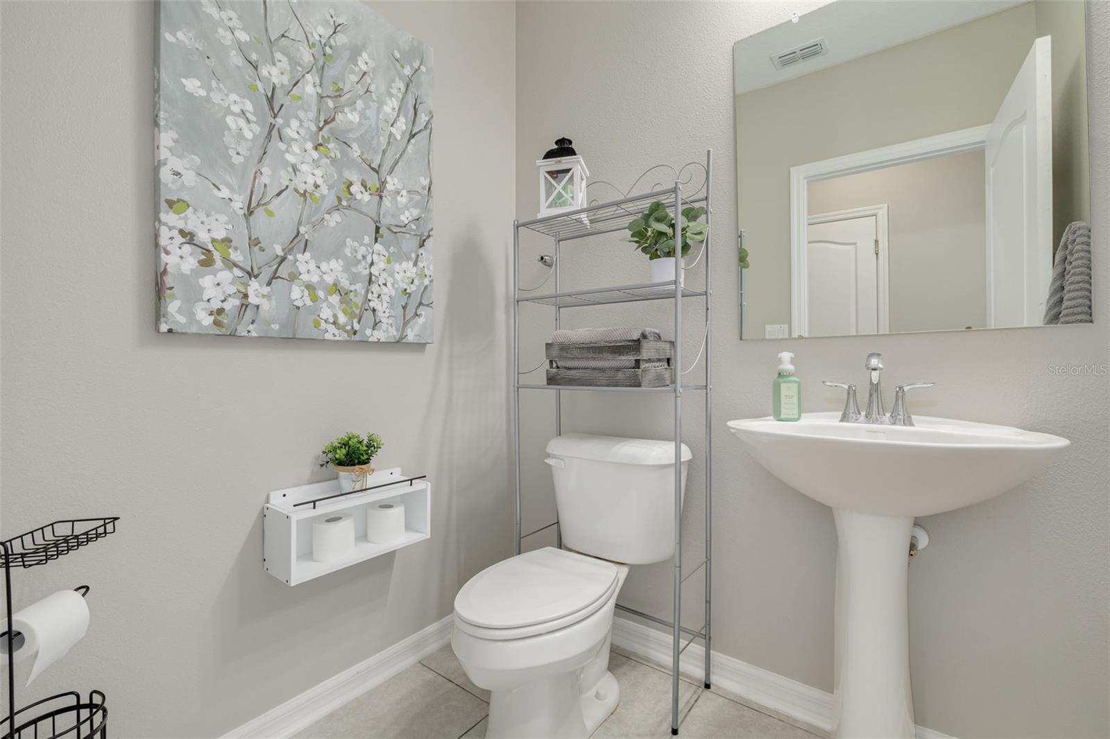 Half bath- Downstairs