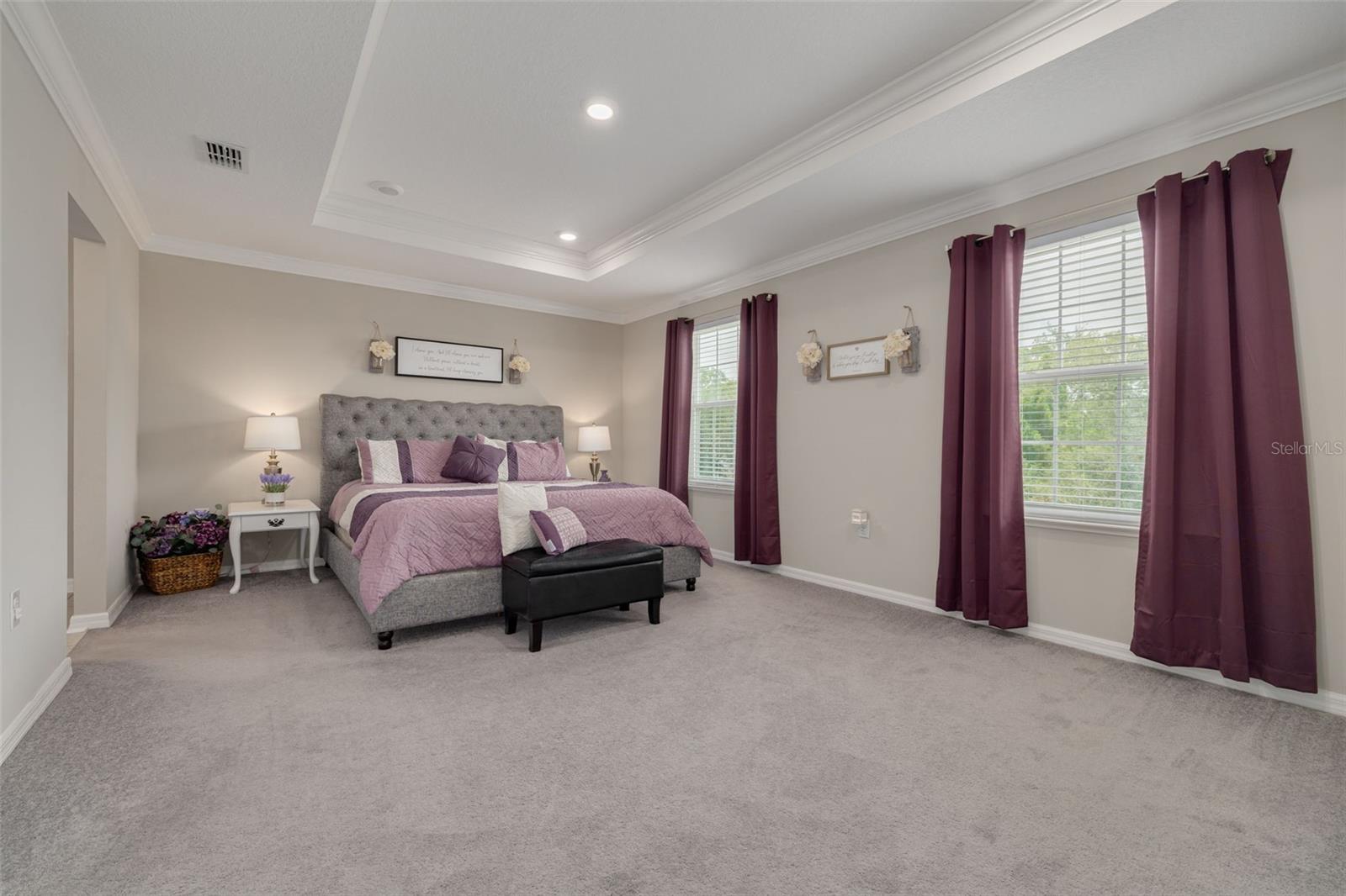 Primary Bedroom with an ensuite  - Upstairs