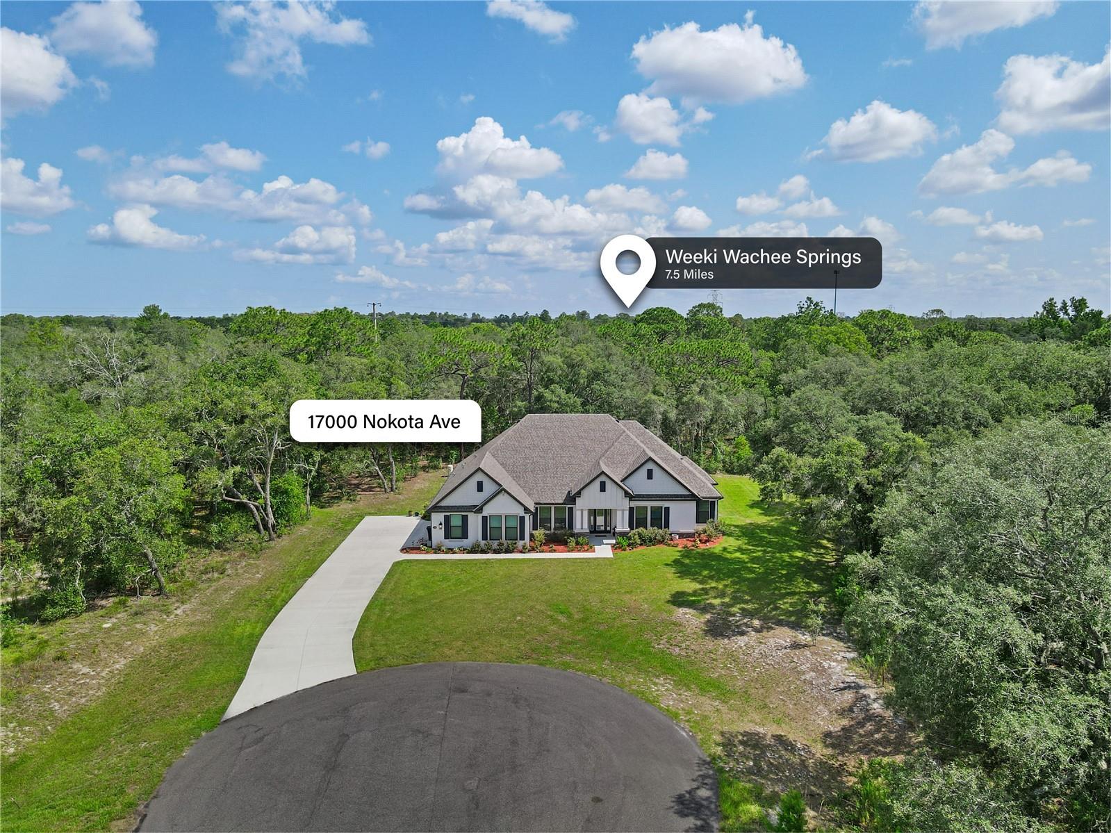 Aerial View of Property