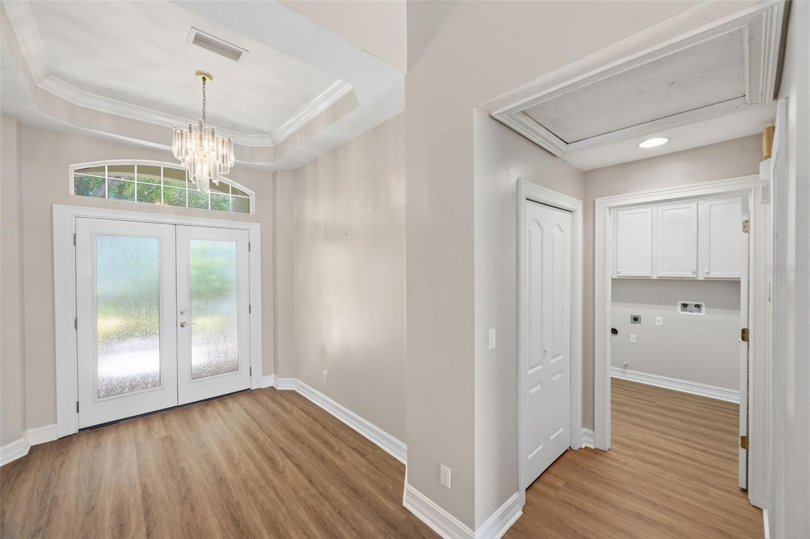 Entranceway and Utility Room