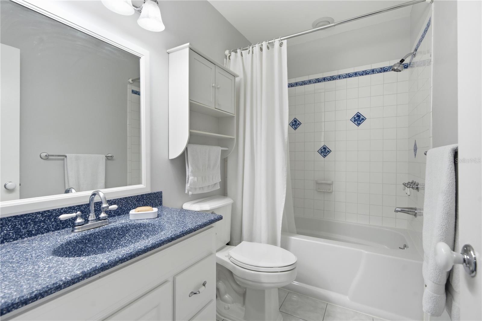 hallway bathroom (second floor)