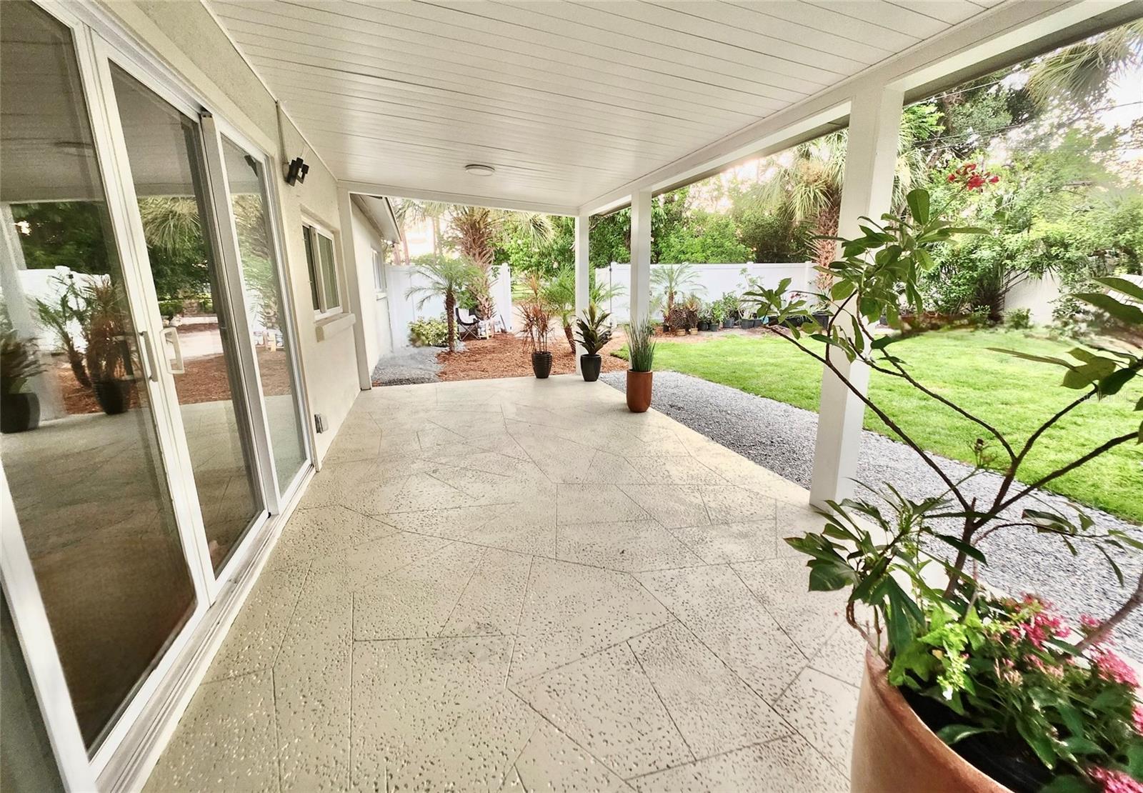 Back Patio