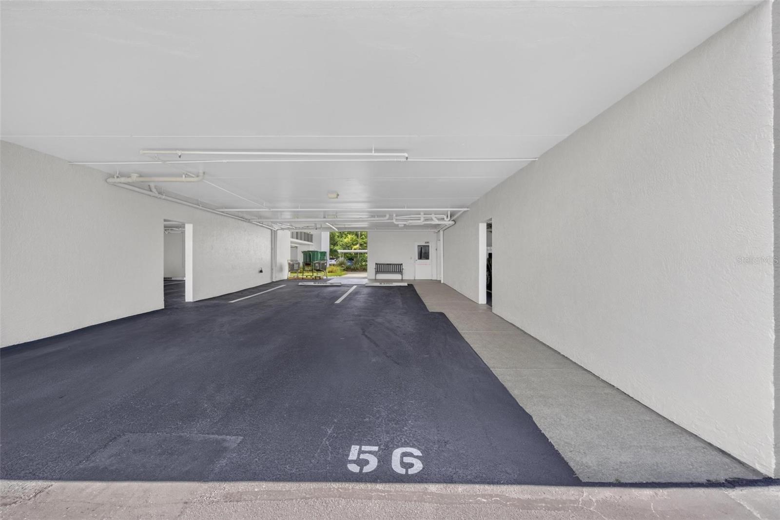Under Building Tandem Parking Space 56