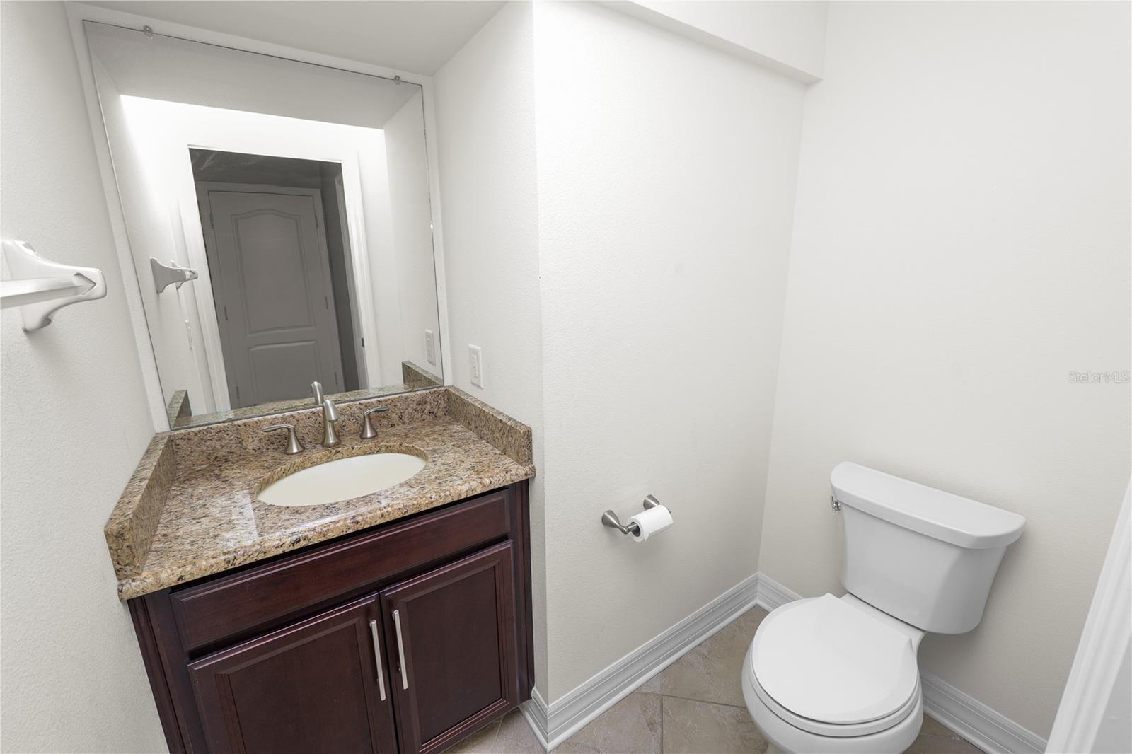 First Level Half Bath for Guests