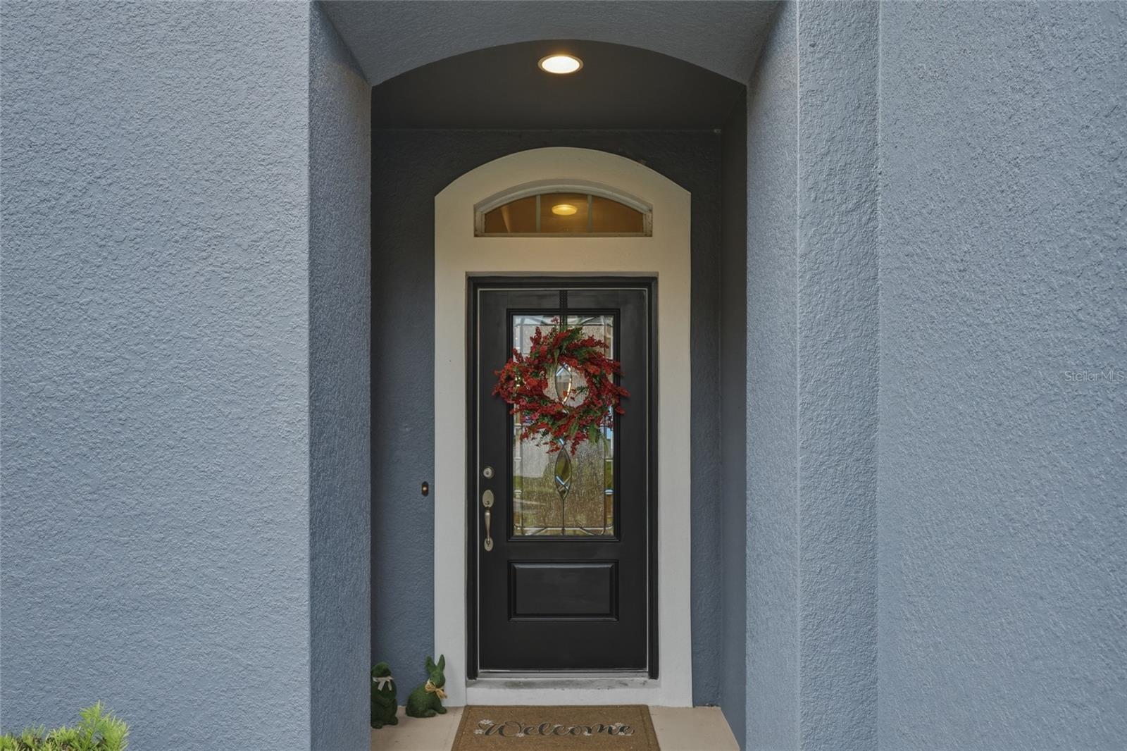 Custom Decorative Glass Front Door Insert