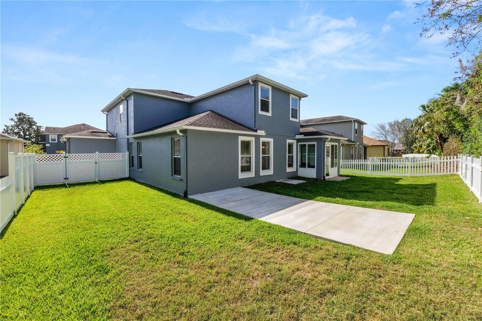 Extended Patio for Extra Space to Entertain