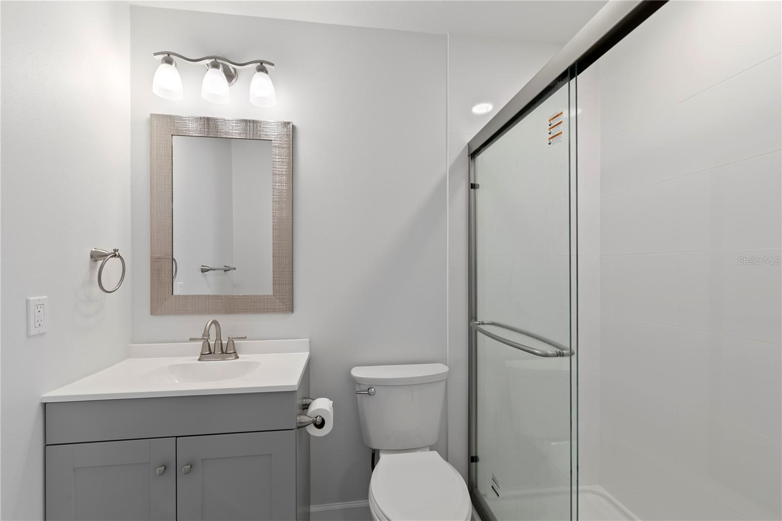 6225 Elmhurst Dr. New Bathroom with Shower and Vanity Cabinetry