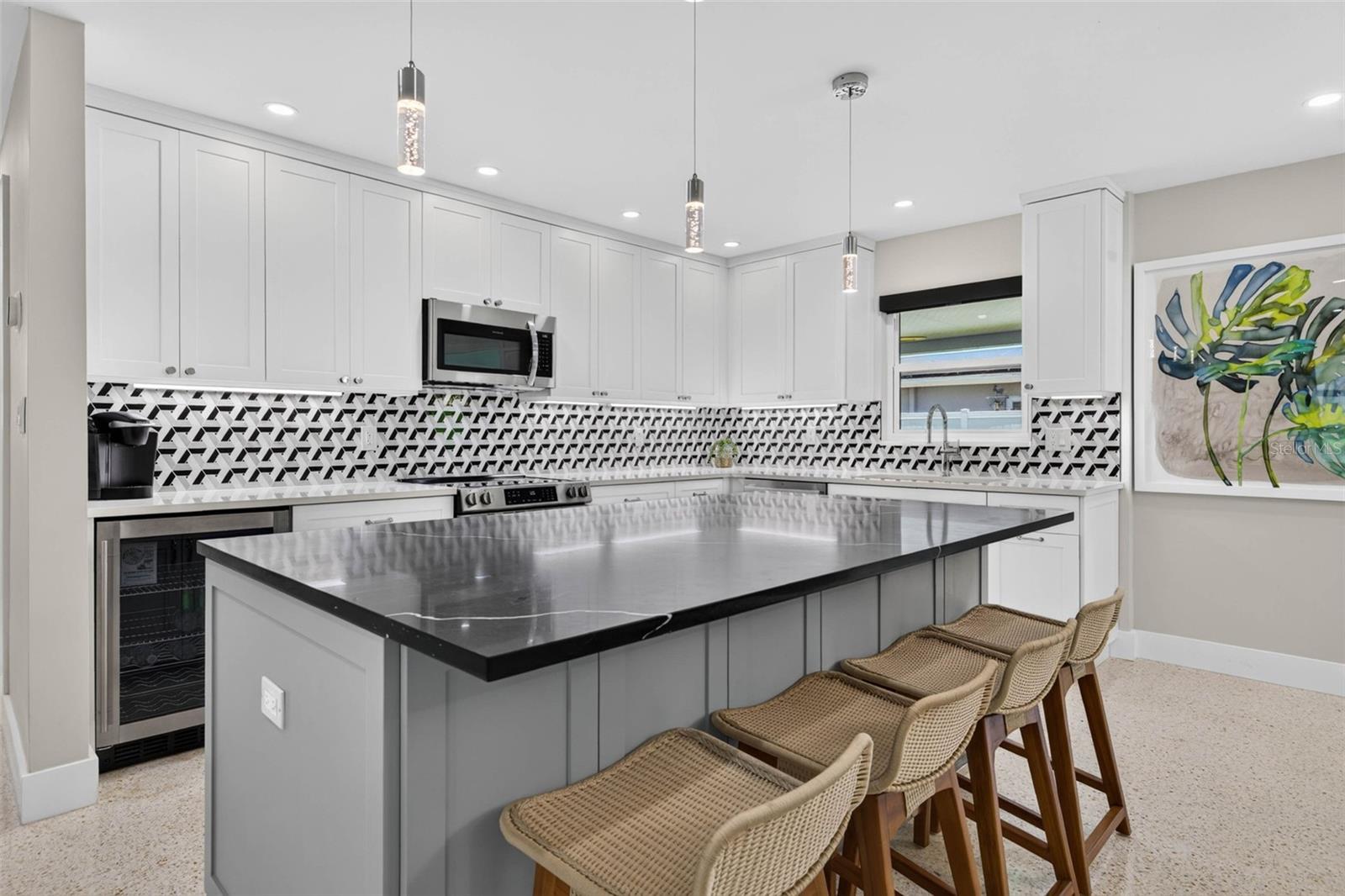 Designer kitchen with stunning details.