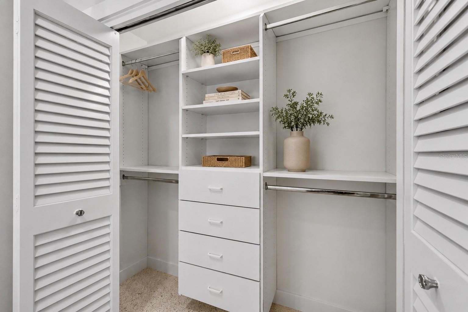 Primary Closet Custom System