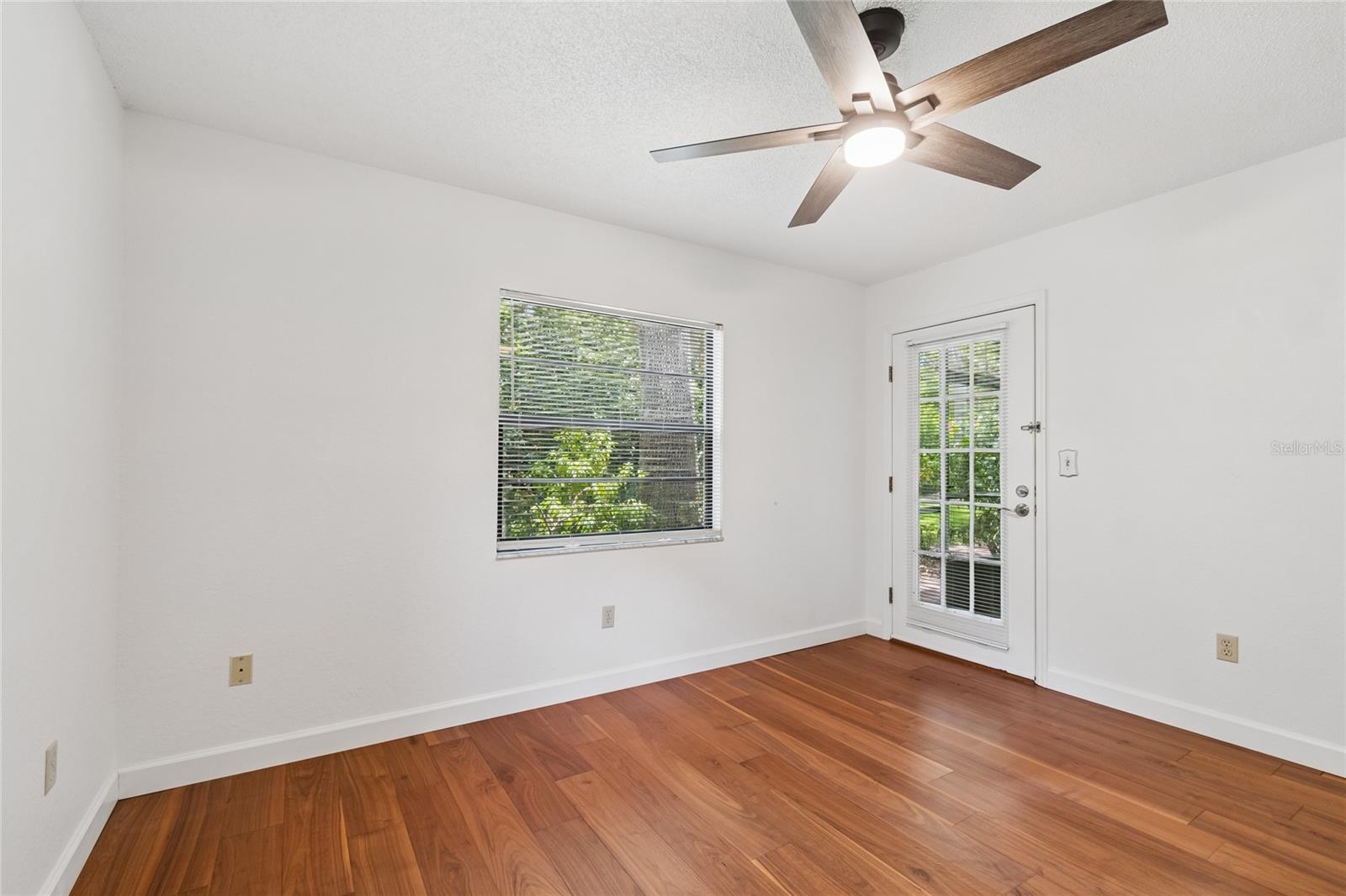 2nd Bedroom with door to Screened Patio