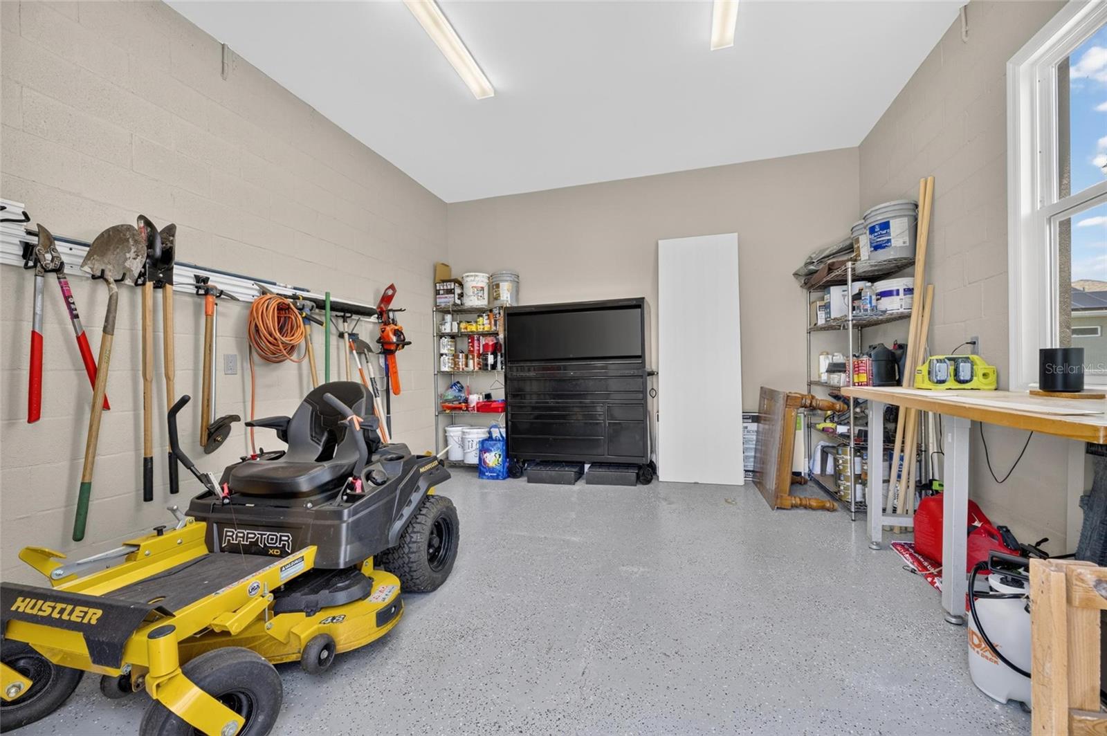 ...appropriate for yard equipment and more.