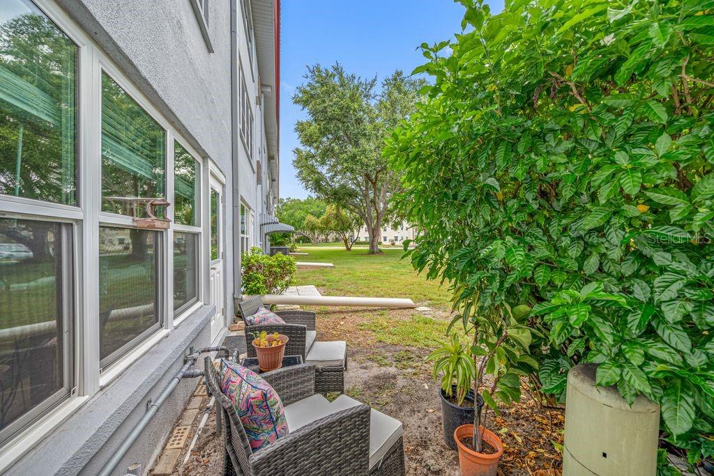 Your own little space outside of your Florida Room