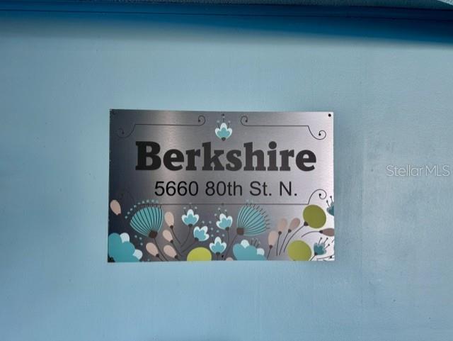 Berkshire Building Breezeway Signage