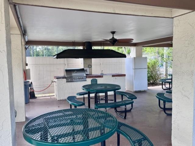 Pavilion Grilling Area and Seating