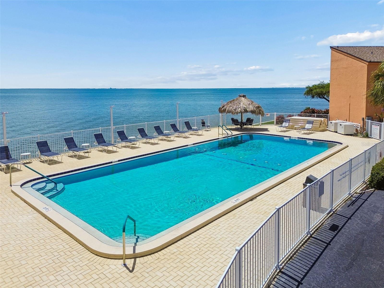 Resort style pool!