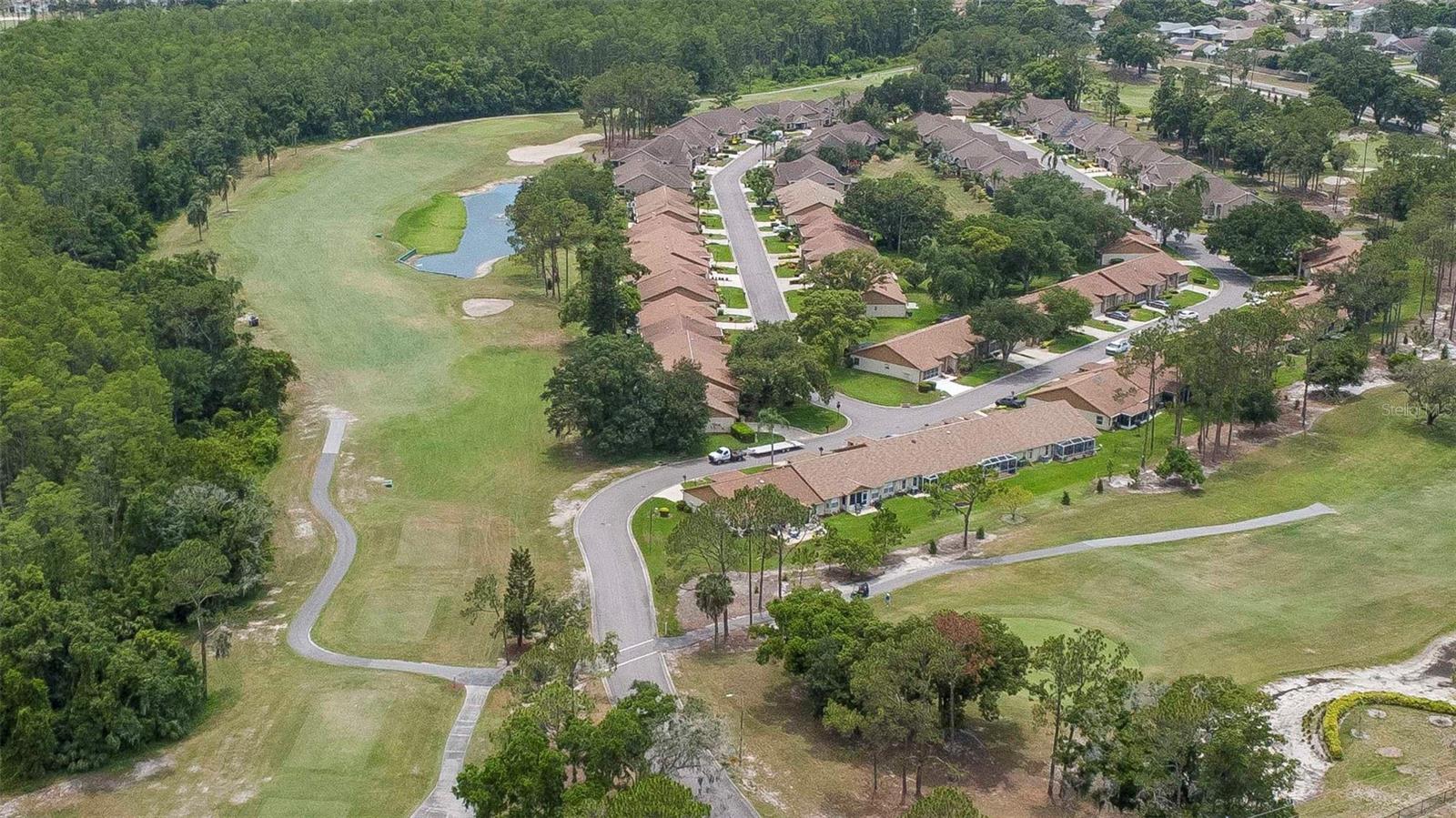 Golf Course Drone Overview