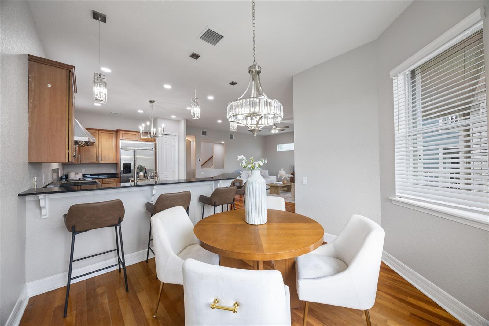 Dining area.