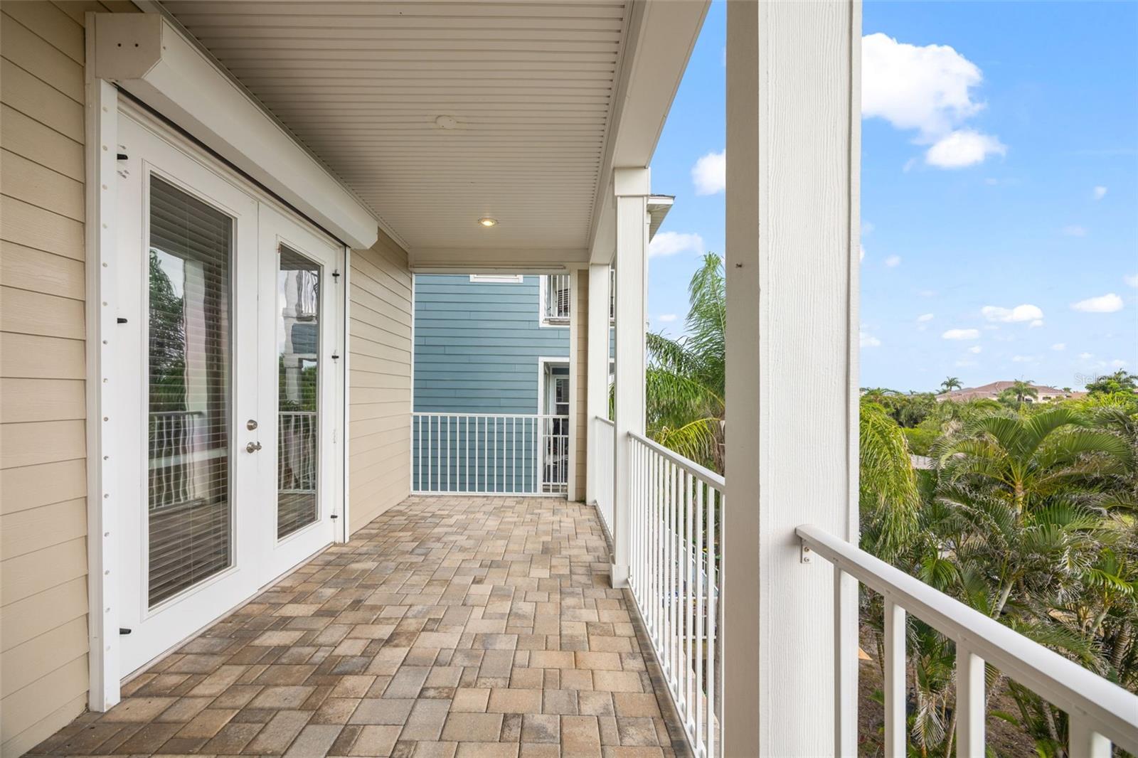 2nd floor balcony.