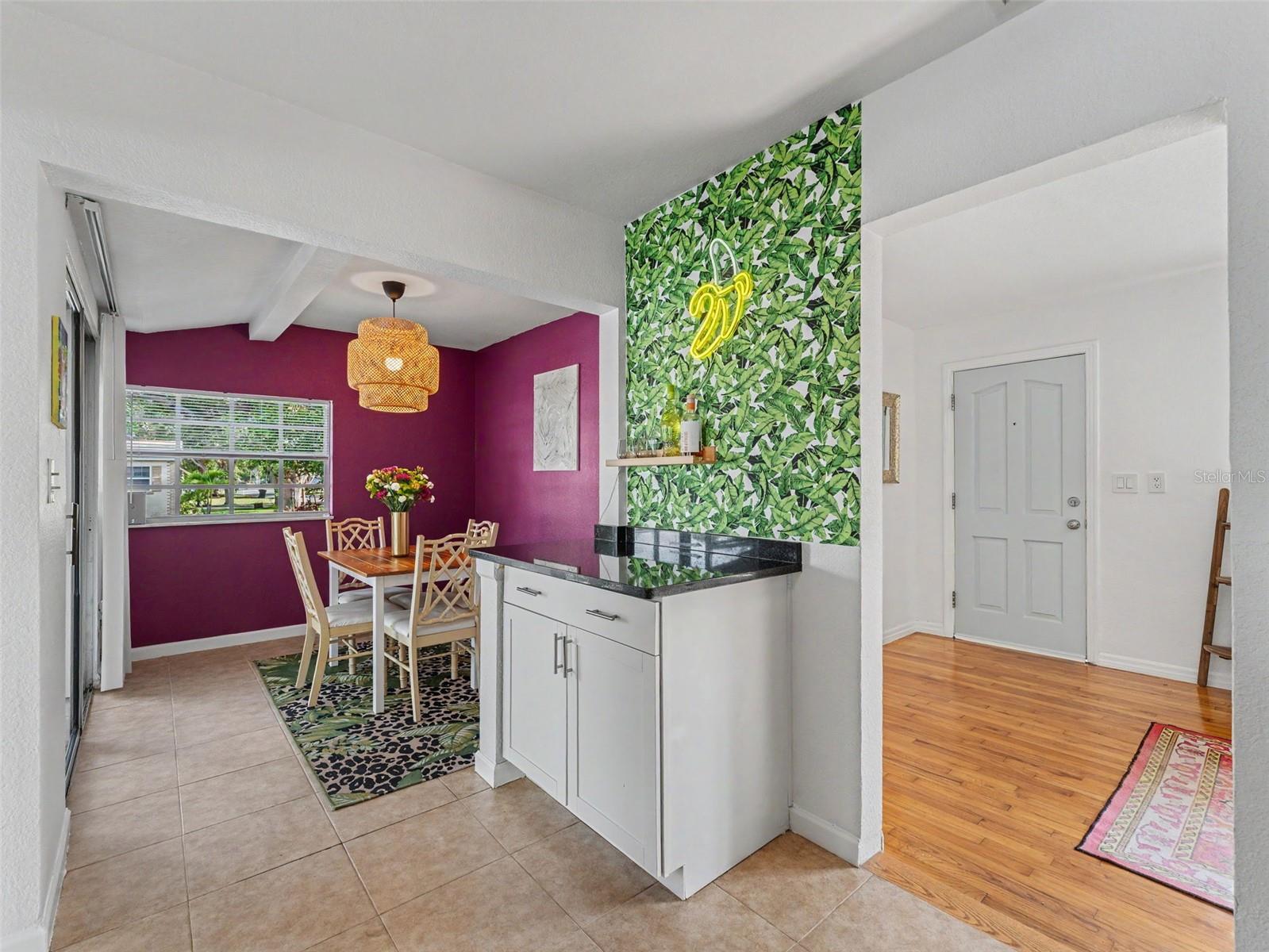 dining room off of kitchen