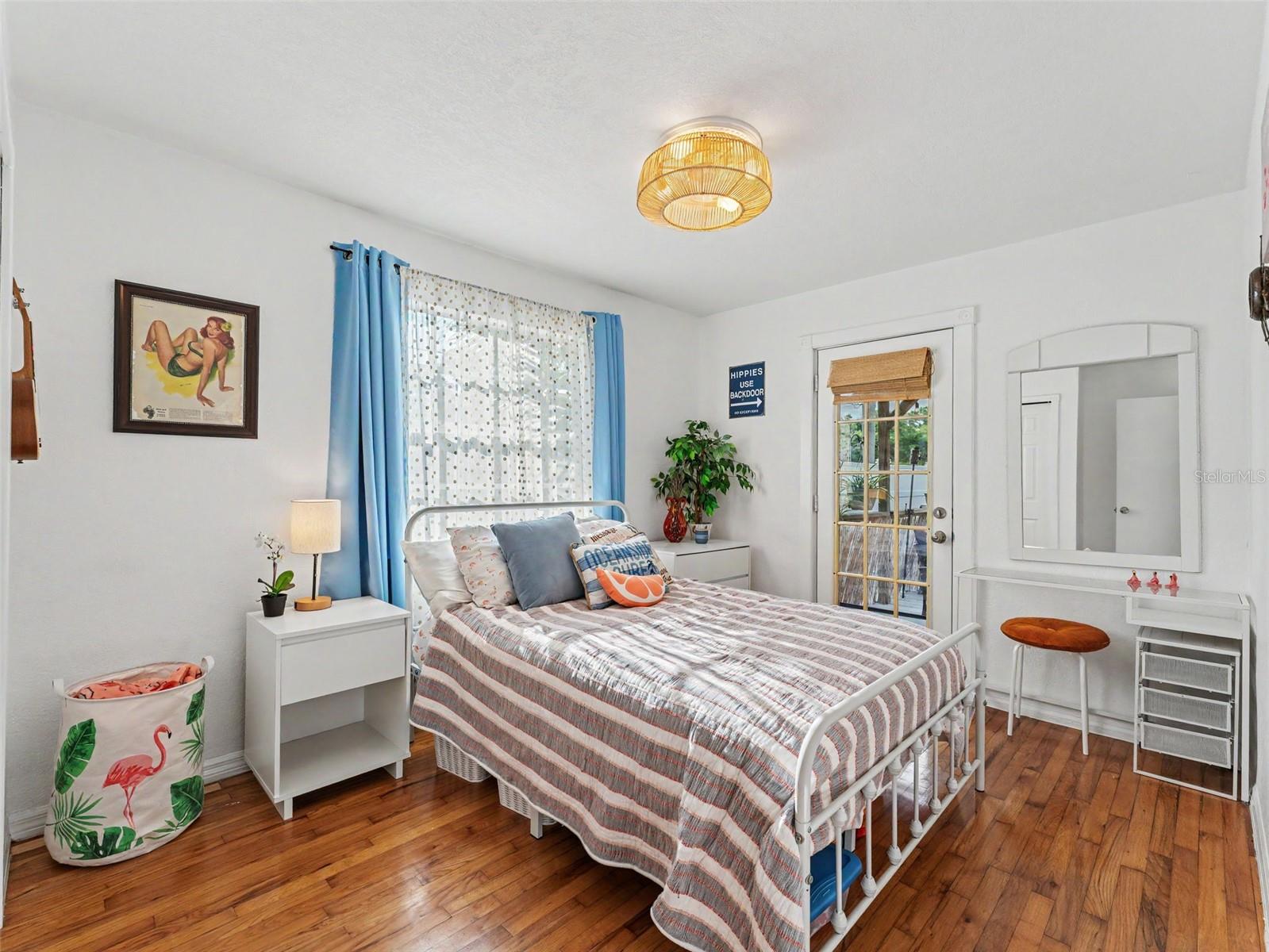bedroom 2 to outdoor deck