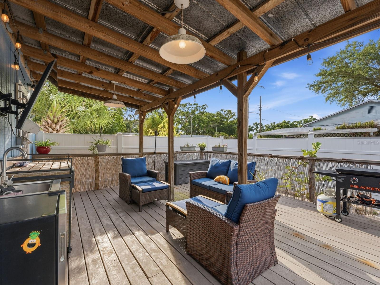 back deck covered