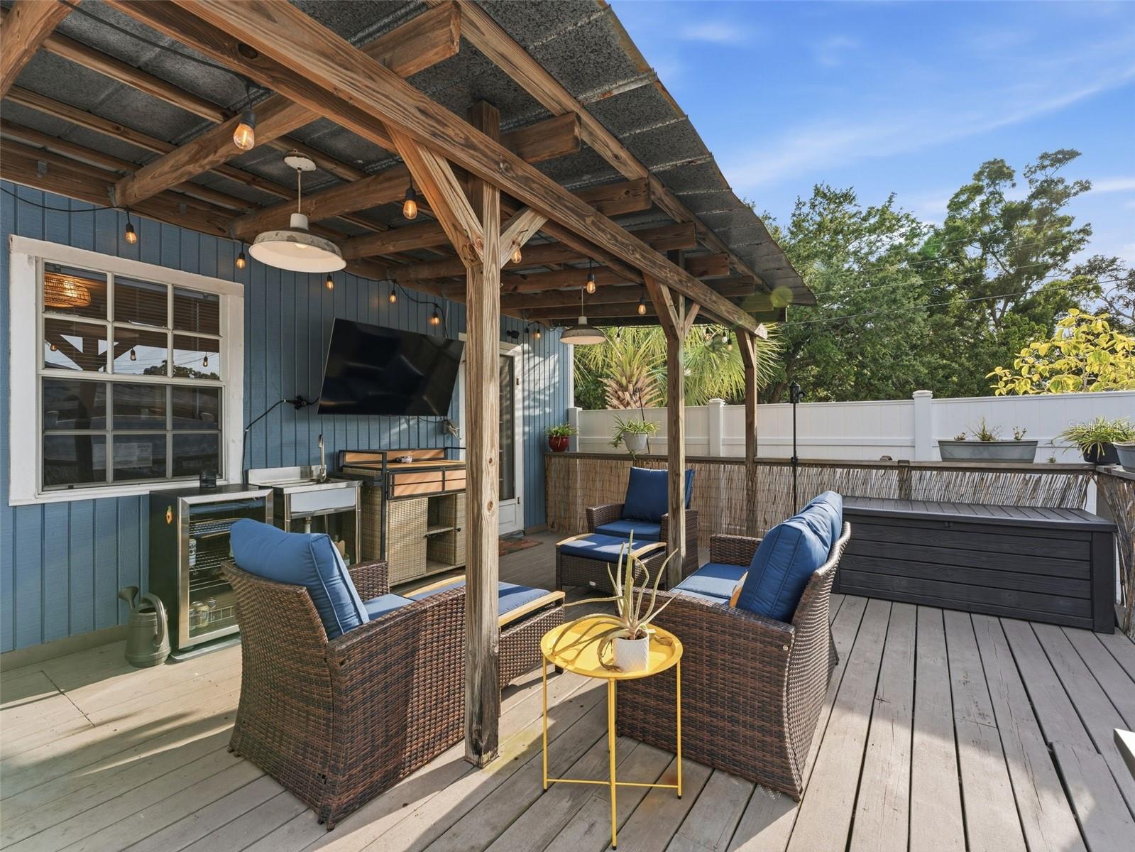 back deck covered