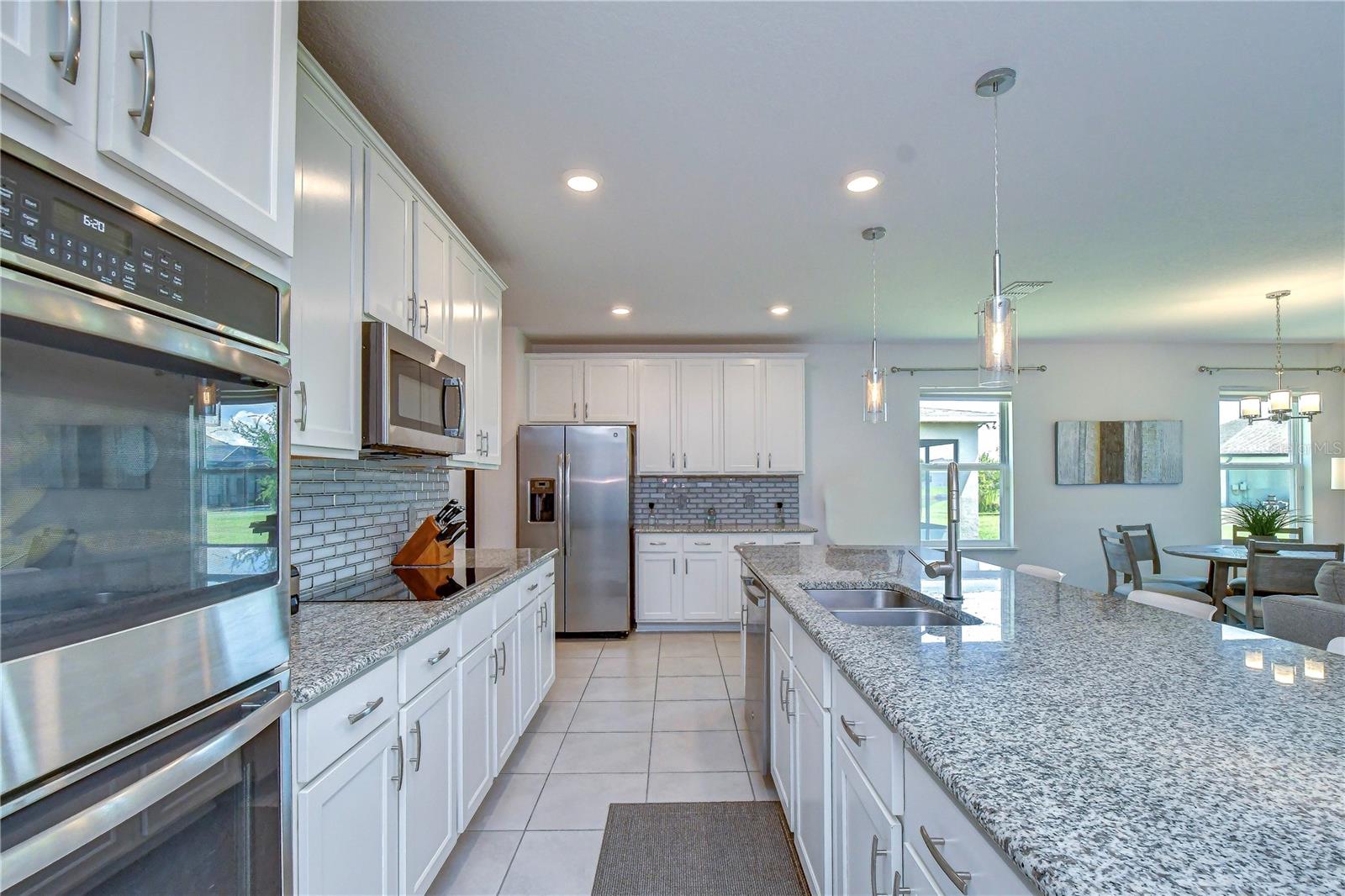 Sparkling stainless steel appliances