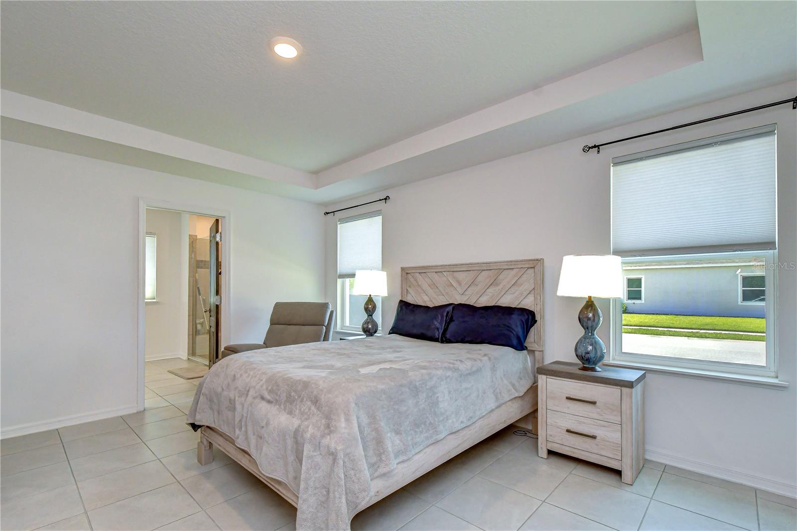 Relax and unwind in your Owner's Suite with sitting area.