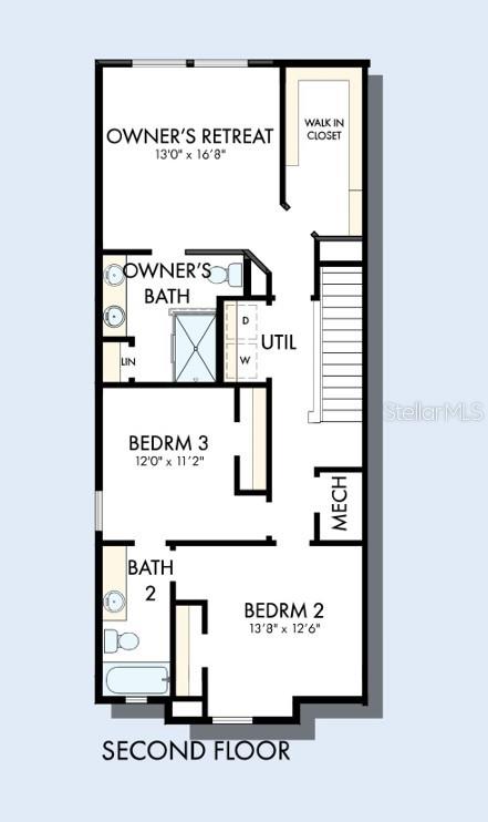 Floor Plan Second Floor
