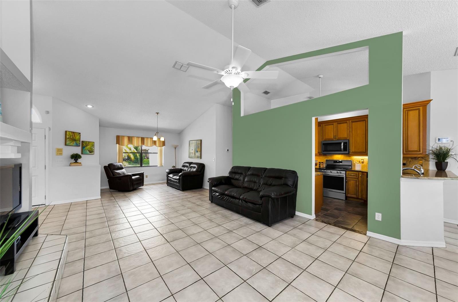 Spacious and Open