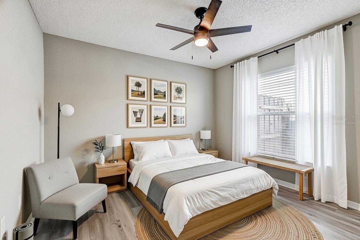 Bedroom 1 - Virtually staged