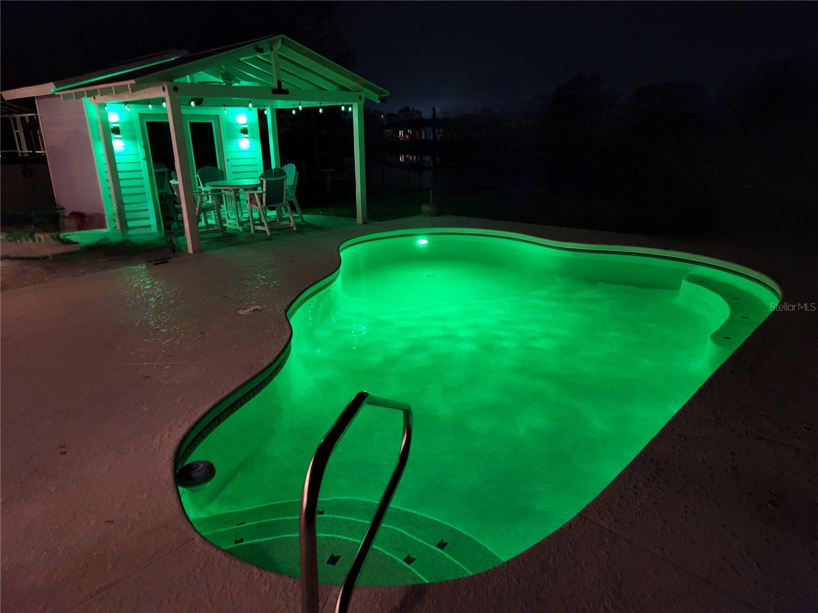Pool and cabana lights