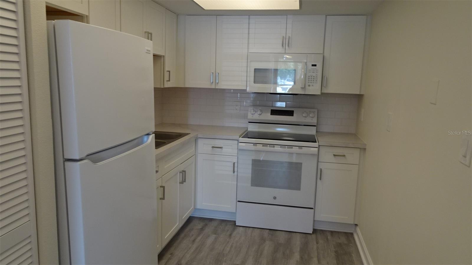 All new kitchen.