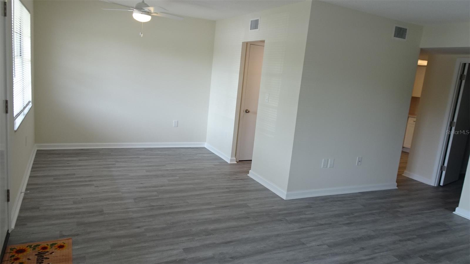 Looking into dining room.