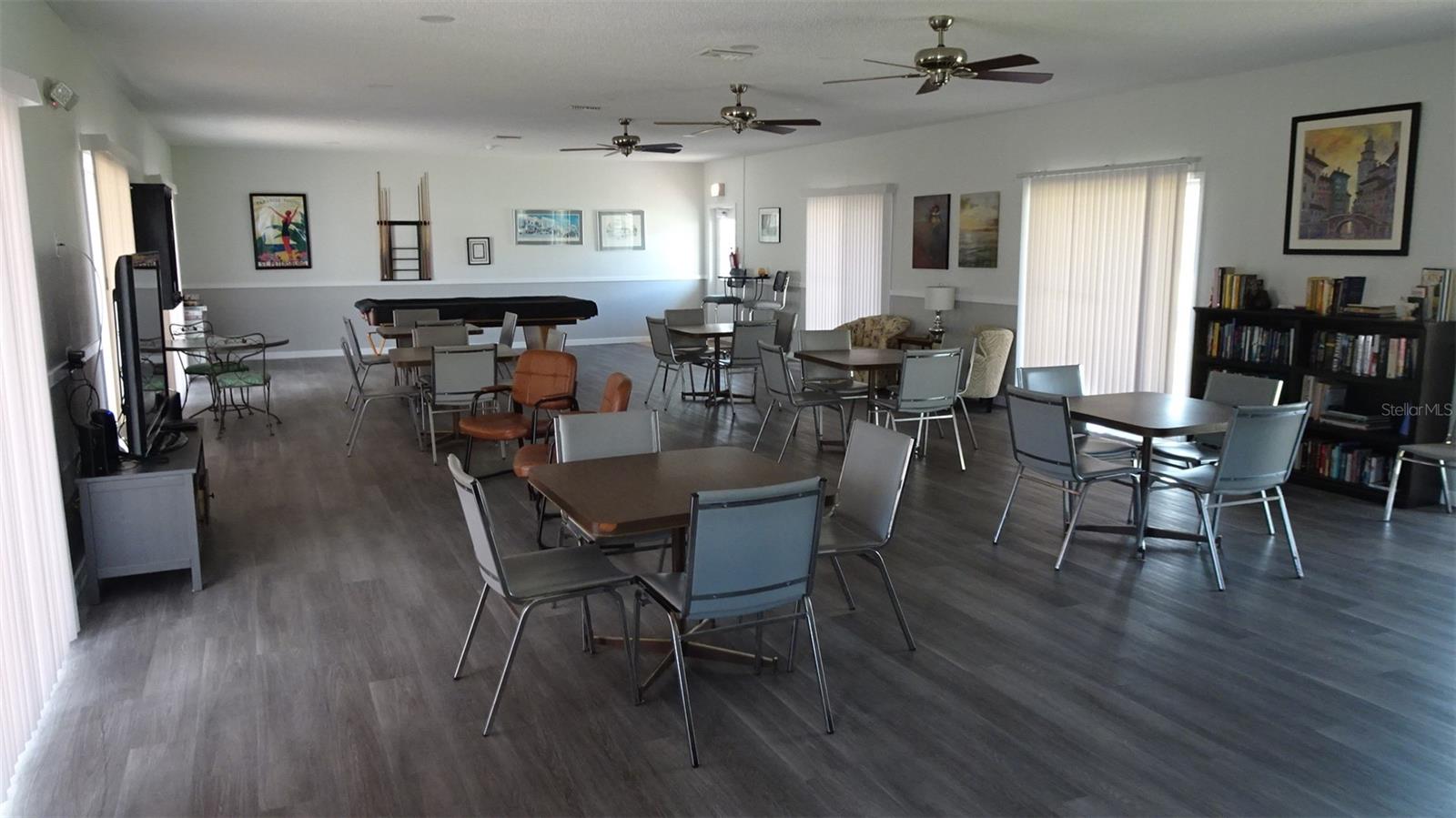 Remodeled clubhouse