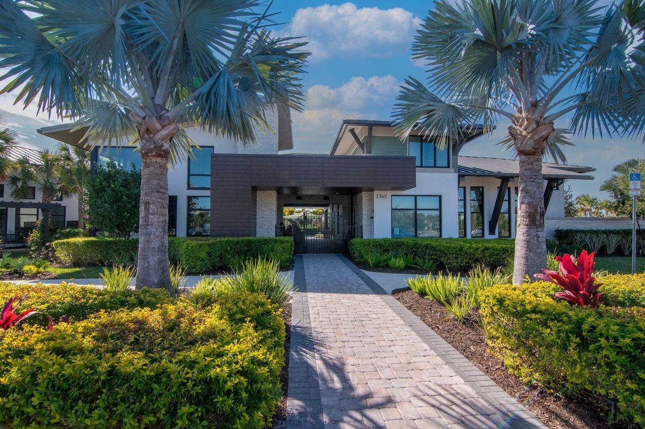Clubhouse Entrance