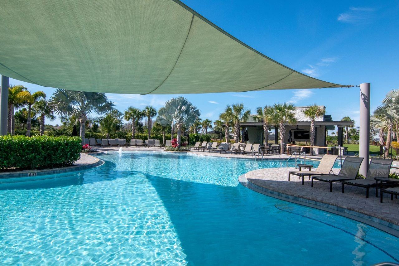 Resort Style Pools - Club House - Secondary Entertainment Areas - Lounge Chairs