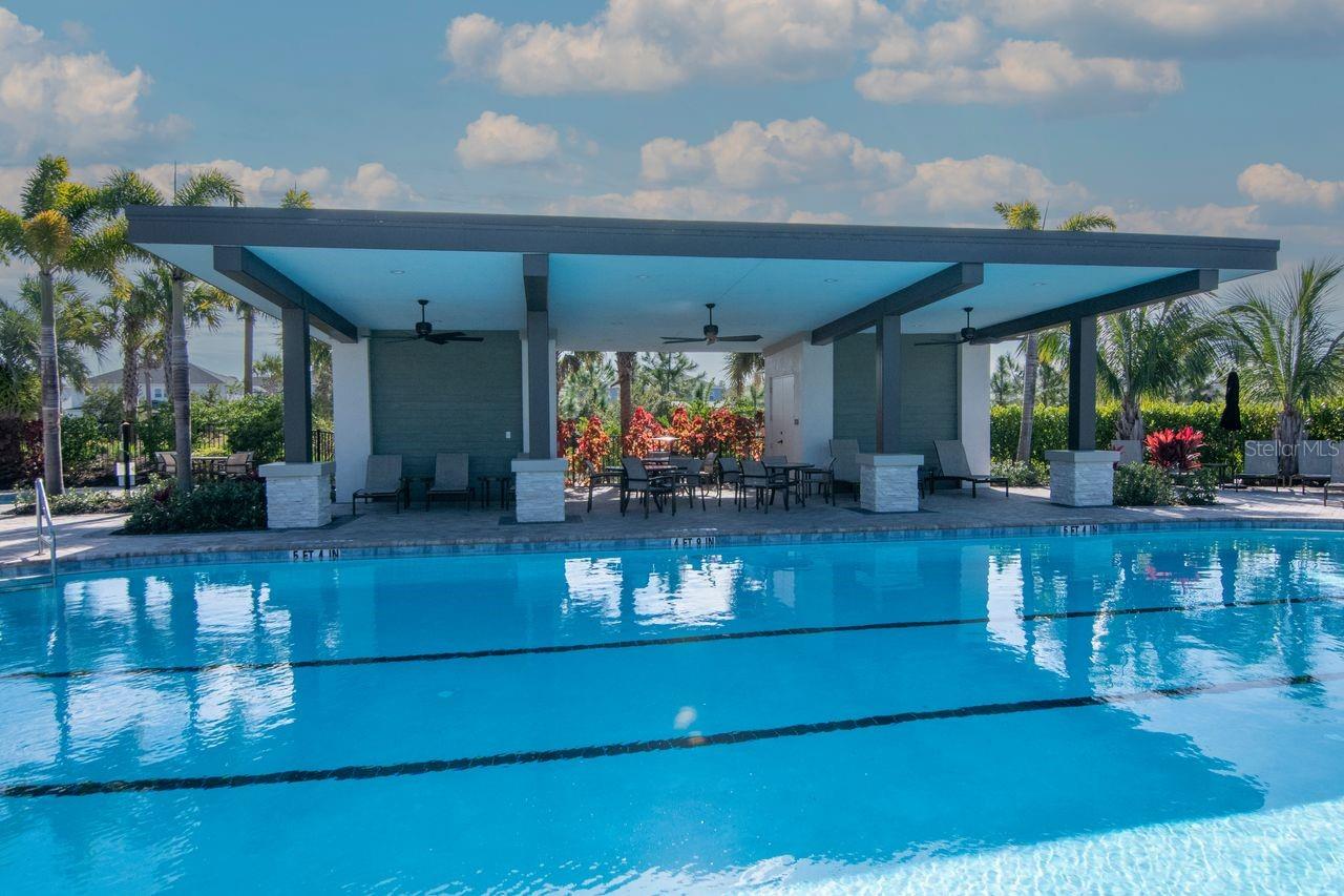 Resort Style Pools - Club House - Secondary Entertainment Areas - Lounge Chairs