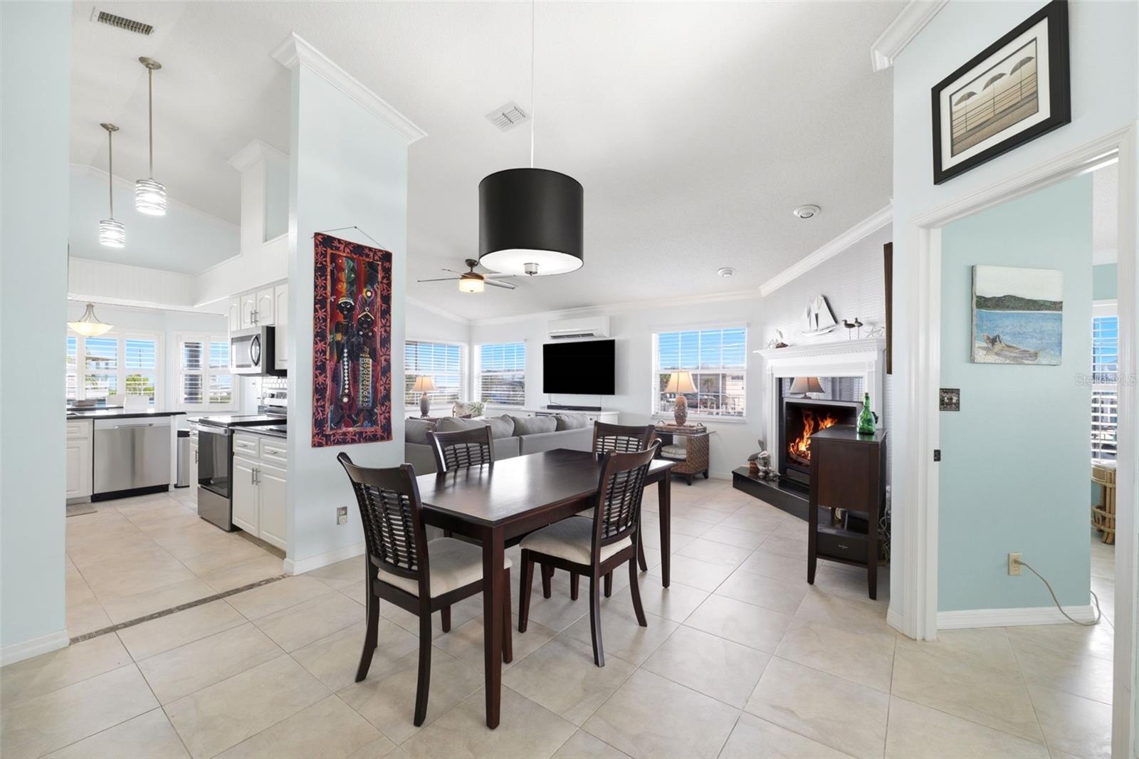 Dining/Kitchen/Living